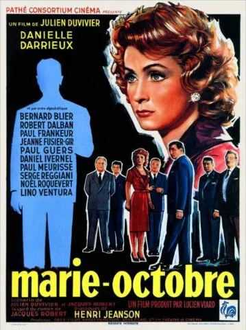 Affiche du film Marie Octobre